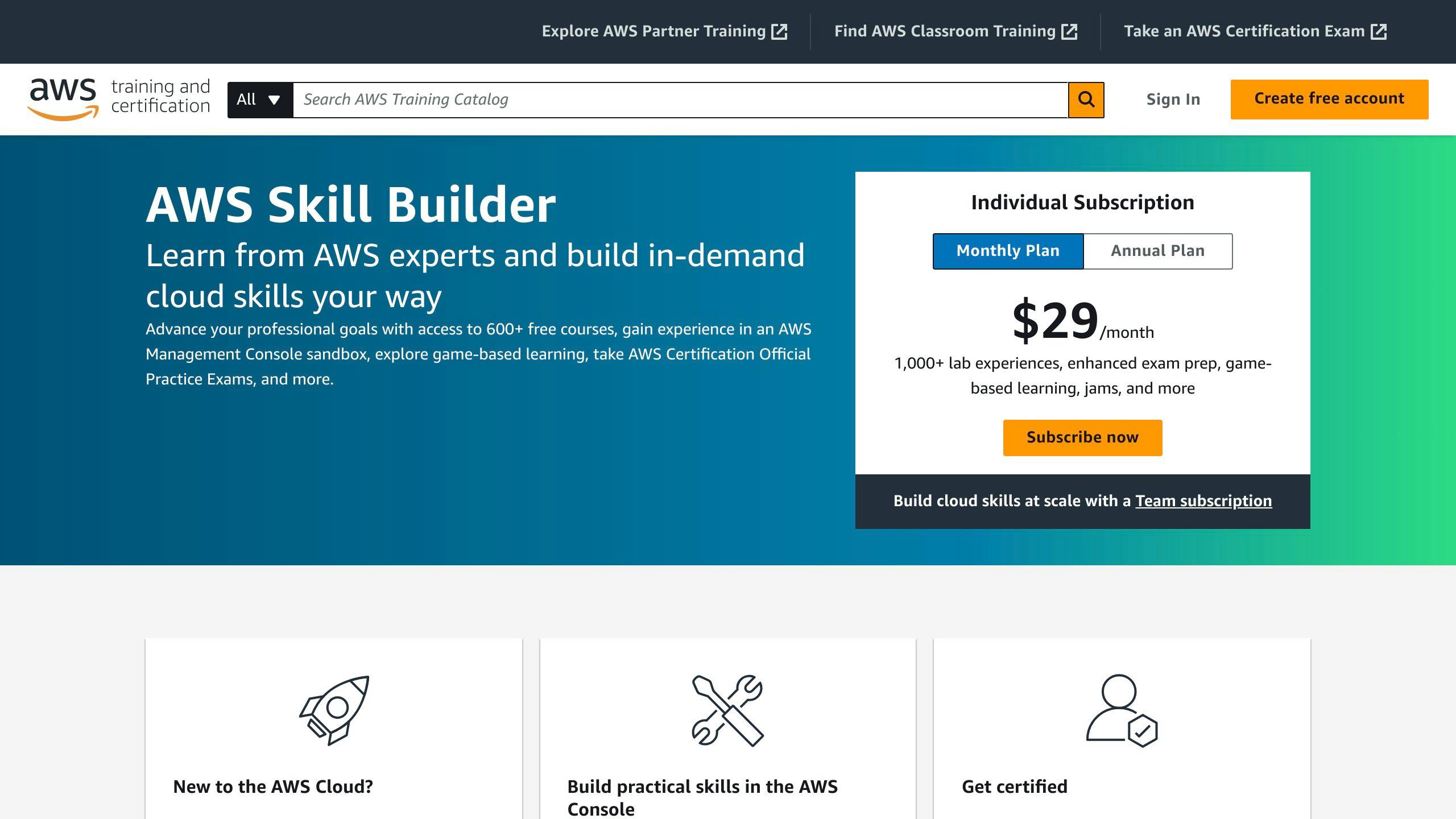 AWS Skill Builder
