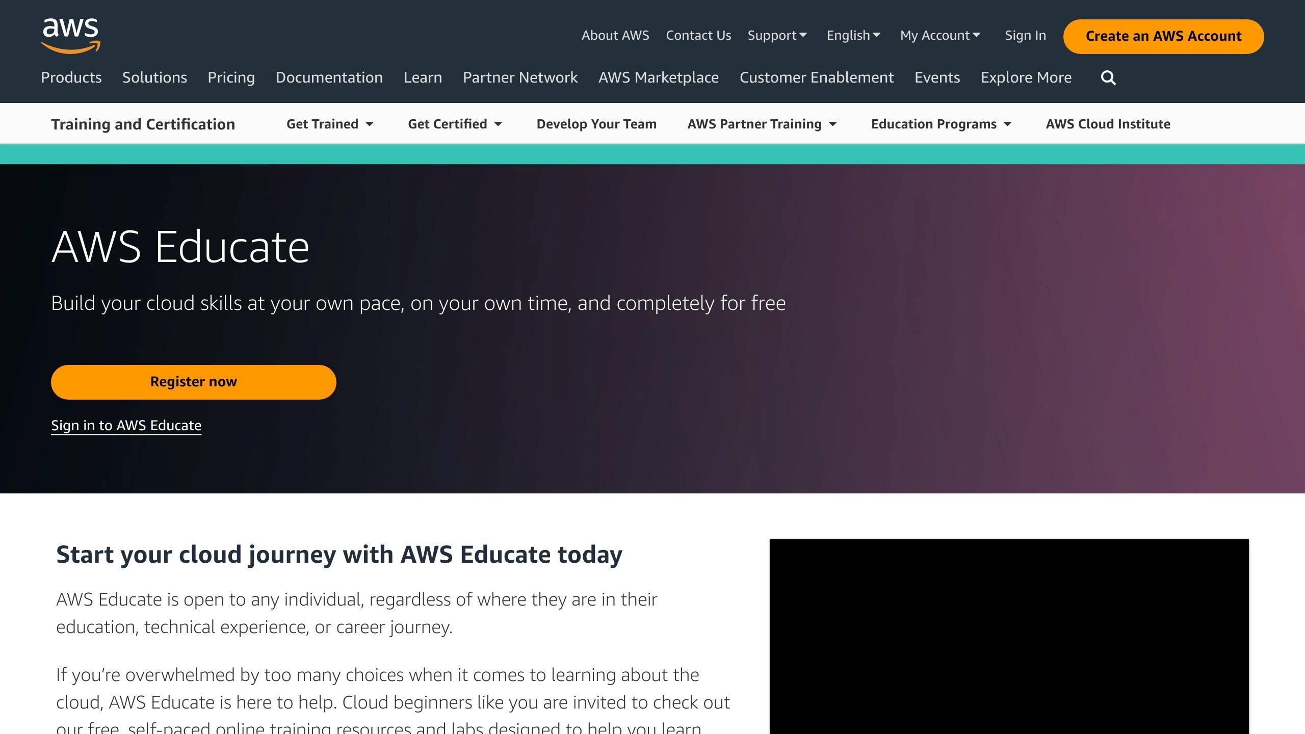 AWS Educate
