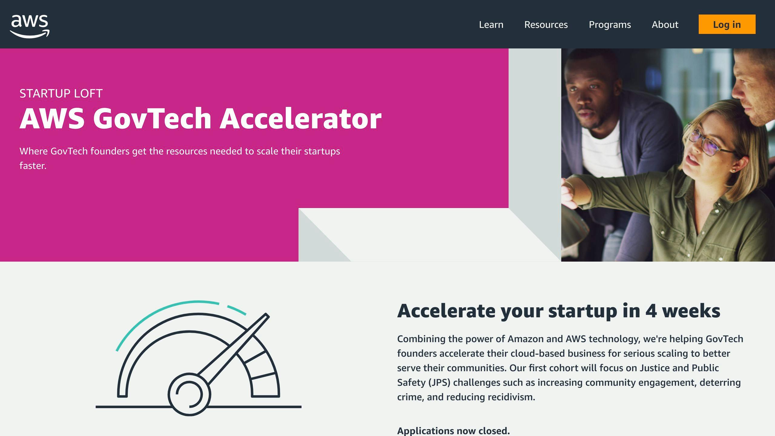 AWS GovTech Accelerator